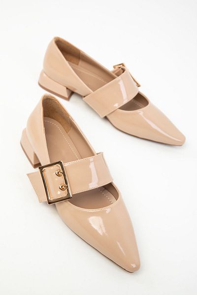 SOHO Skin Patent Leather Women's Classic Heeled Shoes 20223