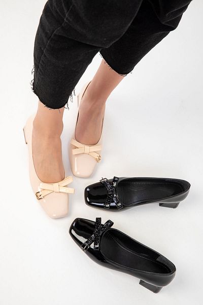 SOHO Skin Patent Leather Women's Classic Heeled Shoes 20224