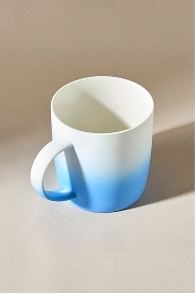 Karaca Soft Touch Mavi Kupa 340 ml