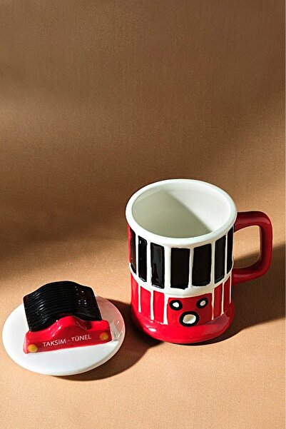 Karaca X Ist Collection Taksim Mug with Lid