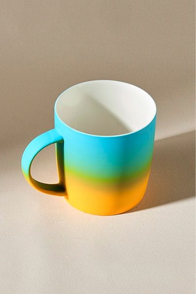 Karaca Orange Soft Touch Mug - 340 ml