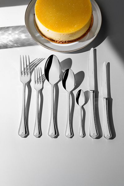 Nehir Fulya Simple 12 Person 89 Piece Boxed Cutlery Set