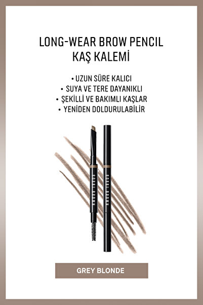 BOBBI BROWN Long-Wear Brow Pencil Kaş Kalemi-Grey Blonde