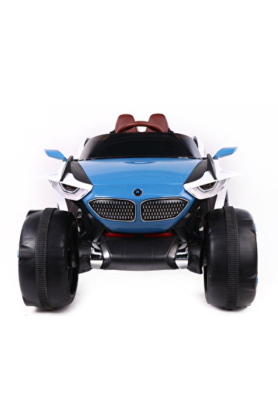 Fab N Funky سيارة تعمل بالبطارية مع جهاز تحكم عن بعد - أزرق