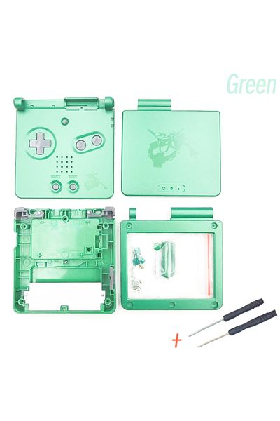 Choice Green Diy Case For Gba Sp Housing Cover Case For Gameboy Advance Sp Shell Limited Edition Repair Rep