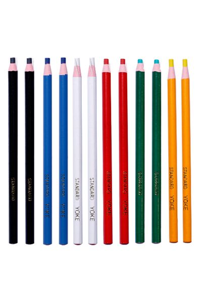 Choice L 12pcs Multi Miusie 12pcs Fashion Marker Pen Sewing Tools Sewing Chalk Cut-free For Tailor Garment