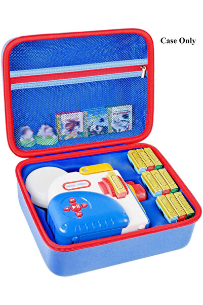 Choice حافظة زرقاء متوافقة مع مجموعة كتب ستوري دريم ماشين المبتدئة من ليتل تايكس، ألعاب أطفال واقية