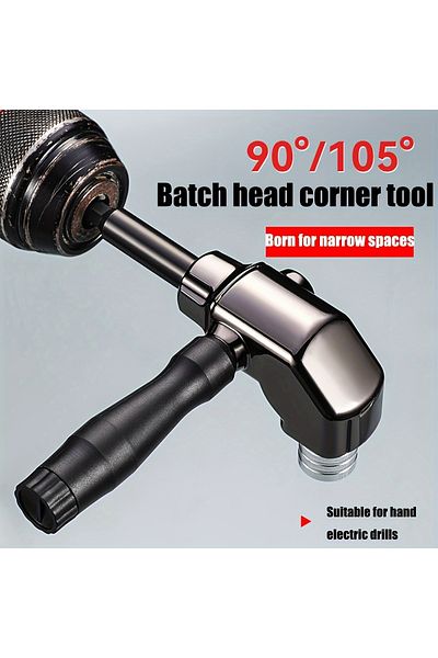 Choice 90/105 Degree Angle Electric Corner Turner, Electric Screwdriver Hardware Tool Accessories, Elbow...