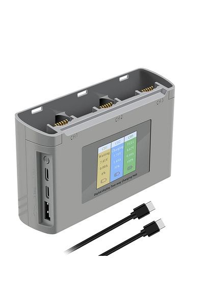Choice D-mini2 Lcd Charger For Mavic Mini 2/se Battery Charging Hub Drone Battery Charger Charge Three Batt