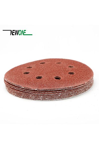 Choice Grit 150 Newone 10pcs/set 125mm 5"/5inch Sanding Discs 8 Holes Sandpaper Pads Set Hook & Loop Abrasi