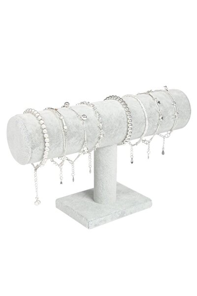 Choice 05 6 ألوان سوار مخملي قائم سلسلة ساعة رف عرض قائم منظم مجوهرات مجوهرات...