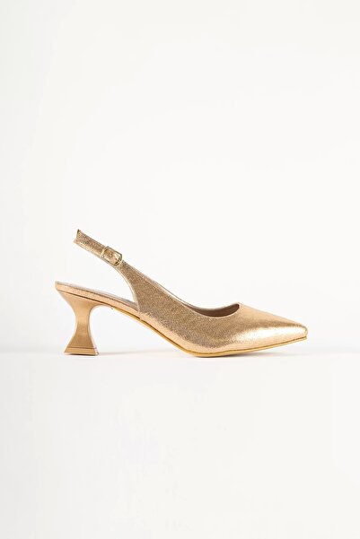 Tyvon Shine Stiletto Ayakkabı 7 Cm Rose