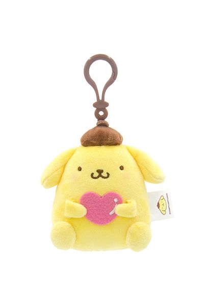 Choice Pompom Purin Sanrio Hello Kitty Plush Small Charms My Melody Plushies Kuromi Cinnamoroll Pendant Pom