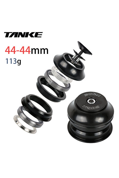 Choice1 مجموعة وعاء دراجة جبلية TANKE-MTB مقاس 44-44 مم، سماعة رأس من سبائك ا...