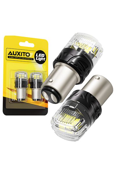 Choice 1156 ba15s P21W AUXITO 2Pcs S25 1156 LED Bulb 1157 Bay15d P21/5W LED Lamp P21W BA15S 7506 DRL Parkin