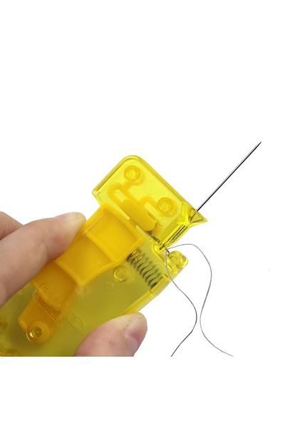 Choice 1pc 1pc Auto Needle Threader Diy Hand Sewing Threader Hand Machine Stitch Insertion Sewing Automatic