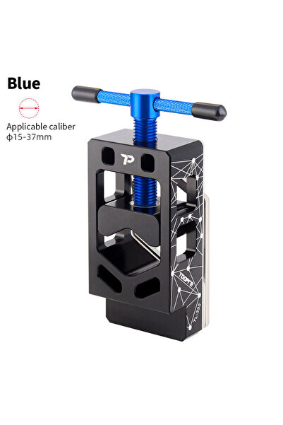 Choice حامل أنبوب أزرق TOOPRE حامل أنبوب قطع شوكة دراجة دراجة طريق من ألياف ا...