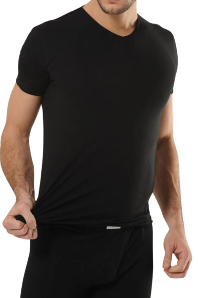 Eritqaa Soft Textured Cotton V-Neck Men's Undershirt - Modern and Convenient