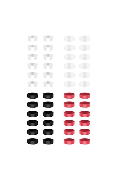 Choice 48pcs Joystick Elastic Guard Ring Invisible Protective Ring For Steam Deck/ps5/ps4/switch Pro/xbox C