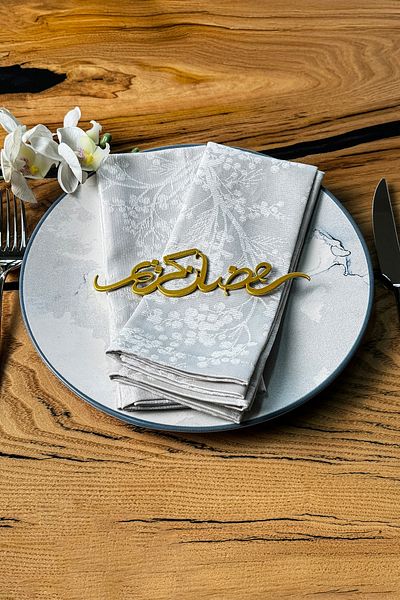 iwa concept Ramadan Kerim Metal Napkin Ornament - Ramadan Concept