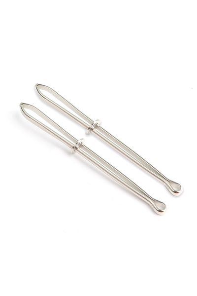 Choice 2pcs 2/3/5/10pcs Stainless Steel Garment Clips Sewing Diy Tools Elastic Band Tape Punch Cross Stitch