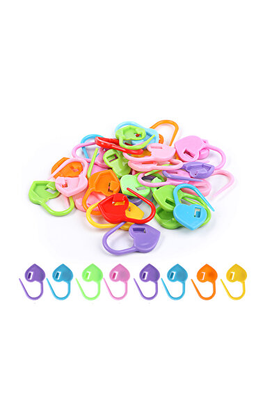 Choice mixed color 200Pcs/Bag Plastic Resin Small Clip Locking Stitch Markers...
