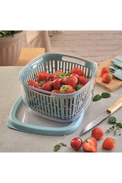 Snips BPA-Free Dishwasher Safe Aroma Keeper Fruit Container 1.5 Liter