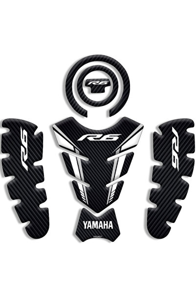 PROMOT YAMAHA R6 MOTORSİKLET AKSESUAR TANK PAD SET 02