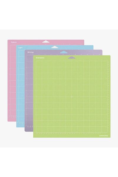 Choice 12x12inch 4pcs 12inx12in Pvc Cutting Mat For Cricut Maker Explorer Diy Paper Multifunctional Durable