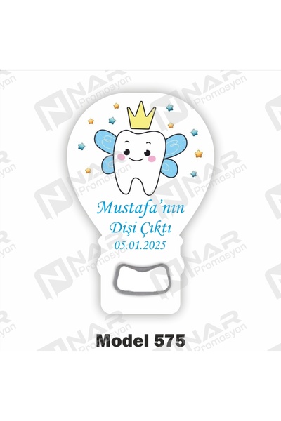 Nar Promosyon Dişi Çıktı Magnet 30 Adet Balon Açacak Magnet - Arkası Mıknatıs...