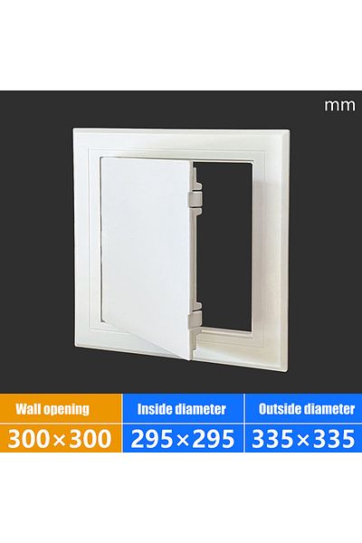 Choice A5 1pc Access Panel Inspection Hole Abs Access Doors Wall Ceiling White Hatch Cover Universal Plasti