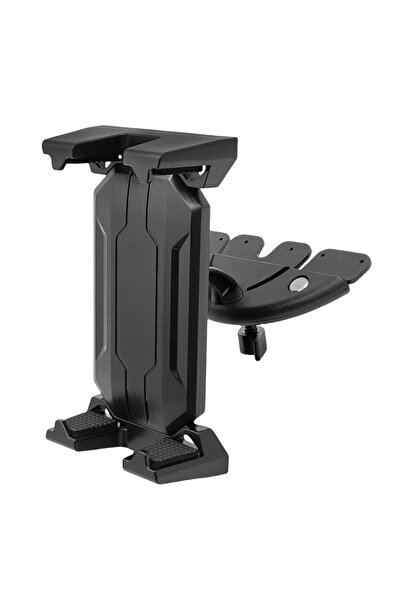 Choice حامل سيارة عالمي أسود لمشغل الأقراص المضغوطة وحامل الجهاز اللوحي وحامل...