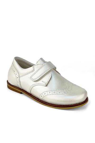 Cici Bebe Ayakkabı Boy's Cream Patent Leather Circumcision and Classic Shoes