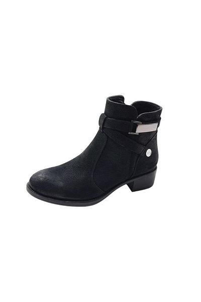 Mammamia D23kb-1015 Cizme clasice din piele de damă