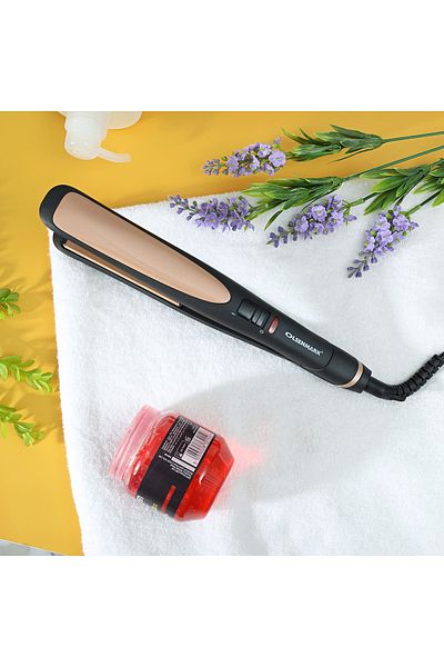 Olsenmark Ceramic Hair Straighteners - Easy Pro-Slim Hair Straightener