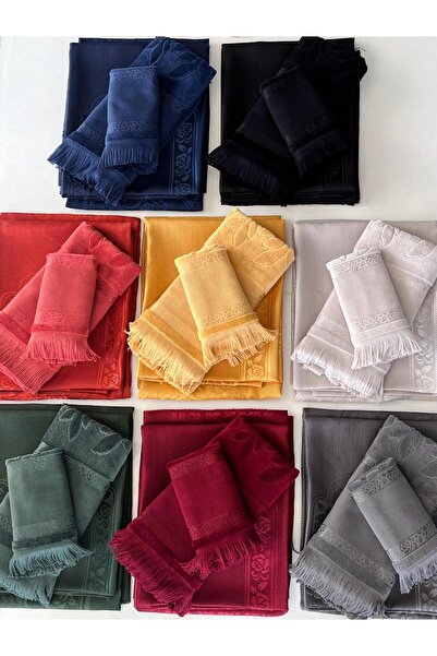 sarra Антрацитовий набір з 4 темних мішків та мереживних серветок