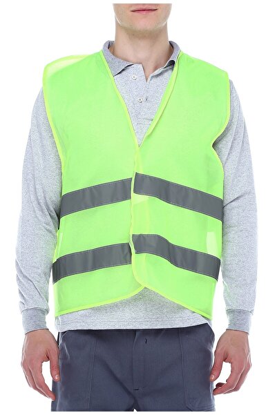 AĞCA İŞ ELBİSELERİ سترة تحذير خضراء