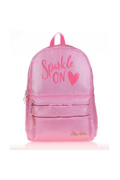 KAUKKO Rucsac roz strălucitor K1564