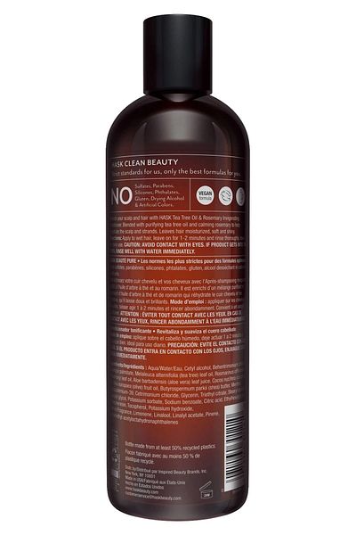 HASK Tea Tree Oil Revitalizing Conditioner 355ml