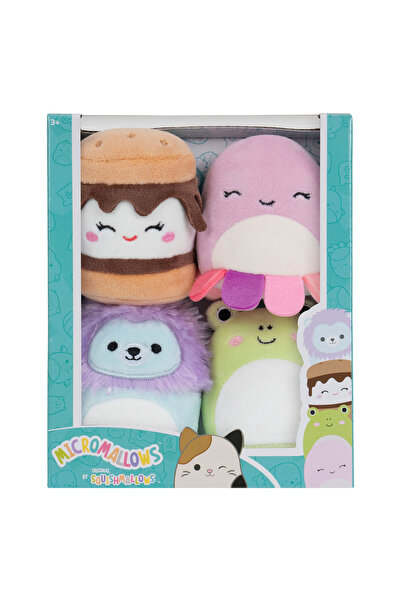 Squishmallows Micromallows 4-Piece Figure Pack - Mm0005