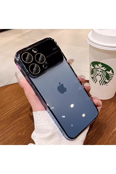 Akfa Apple Iphone 14 Pro Max Uyumlu Arkası Şeffaf 17 Tasarımlı Lens Telefon K...