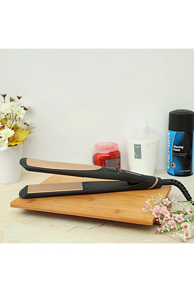 Olsenmark Ceramic Hair Straighteners - Easy Pro-Slim Hair Straightener