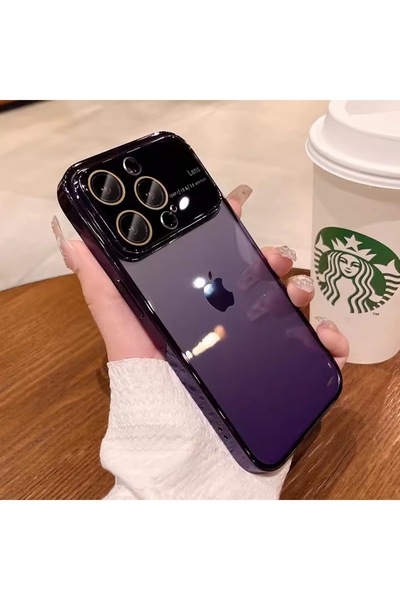 Akfa Apple Iphone 12 Pro Uyumlu Arkası Şeffaf 17 Tasarımlı Lens Telefon Kılıfı