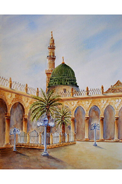 Sarisa pictură originală în acuarelă