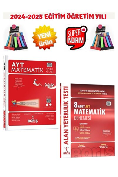 Fenomen Yayıncılık Barış Çelenk Güncel 2025 Ayt Matematik Soru Bankası+Ayt Ma...