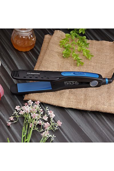 Olsenmark Ceramic Hair Straighteners | Easy Pro-Slim Hair Straightener