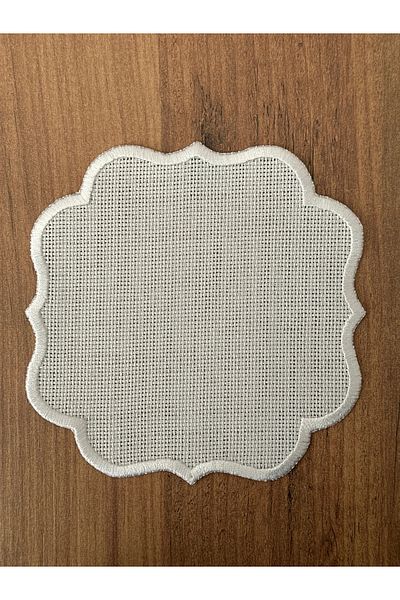 Home Sibelarthome 6 Pieces of Presentation Cocktail Napkins - Cross Stitch Processing