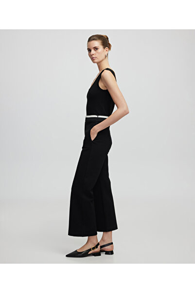 İpekyol Contrast Waist Culotte Fit Pants
