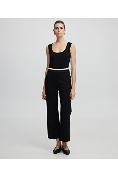 İpekyol Contrast Waist Culotte Fit Pants