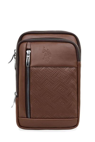 U.S. Polo Assn. U.S. Polo AssnBrown унисекс чанти Plevr23644